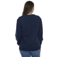 thumbnail image 5 of Disney Stitch Women's Pullover Crewneck Sweatshirt Stitch Graphic Print Pull On, 5 of 7
