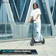 thumbnail image 6 of LiteFive LF3 Electric Scooter for Adults, 350W Motor, Max 18Mph & 21Miles, Commuting Foldable Escooter, 6 of 9