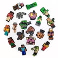 thumbnail image 7 of 20pcs Block Builder Shoe Charms - Pixel Art Clog Decorations & DIY Accessories (Soft Rubber), 7 of 7
