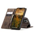 thumbnail image 6 of K-Lion Luxury Leather Wallet Case for iPhone 14 Pro with Card Slots Money Pocket Kickstand Magnetic Closure Shockproof Purse Case For iPhone 14 Pro,Coffee, 6 of 7