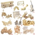thumbnail image 3 of Kit de construcción de rompecabezas de madera 3D con sentido de la dirección, 3 of 4