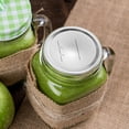 thumbnail image 4 of MasteelfCA 20pcs Mason Can Lids Covers Mason Jar Lids Caps Mason Can Cover Discs (Silver), 4 of 9