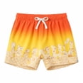thumbnail image 3 of Kids Kids Swim Trunks With Ice Print Stretchy Relaxed Quick Dry Kids Bathing Suits 5-6 Years, 3 of 4