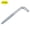 silver, variant on Unique Bargains Home Wall L Shaped Self Tapping Metal Screw Hook Picture Hanger M2.5 x 25mm 50Pcs