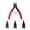 Red, variant on 4 IN 1 Multifunctional Snap Ring Pliers Multi Tools Multi Crimp Tool Internal External Ring Remover Retaining Circlip Pliers