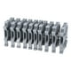thumbnail image 1 of Terminales combinados, 100 piezas Terminal tipo tornillo Bloque de terminales de cobre Terminal de cableado de riel Rendimiento confiable VoborMX herramienta, 1 of 8