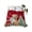 Red, variant on Christmas Cats Flat Sheets Only Full Size, Soft Breathable Bed Top Sheets for Mattress, Xmas Tree Poinsettia Botanical Red Luxury Bedding Flat Sheets for Home Hotel Bedroom Bed Protection