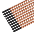 thumbnail image 1 of 20pcs 5mmx355mm(3/16"x14") Carbon Arc Air Gouging Rods Copper Graphite Coated Gouging Electrode Rods, 1 of 6