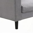 thumbnail image 3 of 74" Wooden-Frame Three-Seat Sofa, Offering Spacious 74" Size & Ultimate Comfort, Ideal for Living/Bedroom/Apartment, 3 of 12