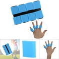 thumbnail image 1 of Lightweight And Portable Silicone Finger Cover Anti-Slip Grain Design 8Pcs Finger Band, Soft   Finger Band, Wonderful Accessories For   Player, 1 of 8