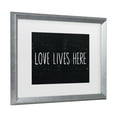 thumbnail image 2 of Trademark Fine Art 'Love Lives Here' Canvas Art by Michael Mullan, 2 of 4