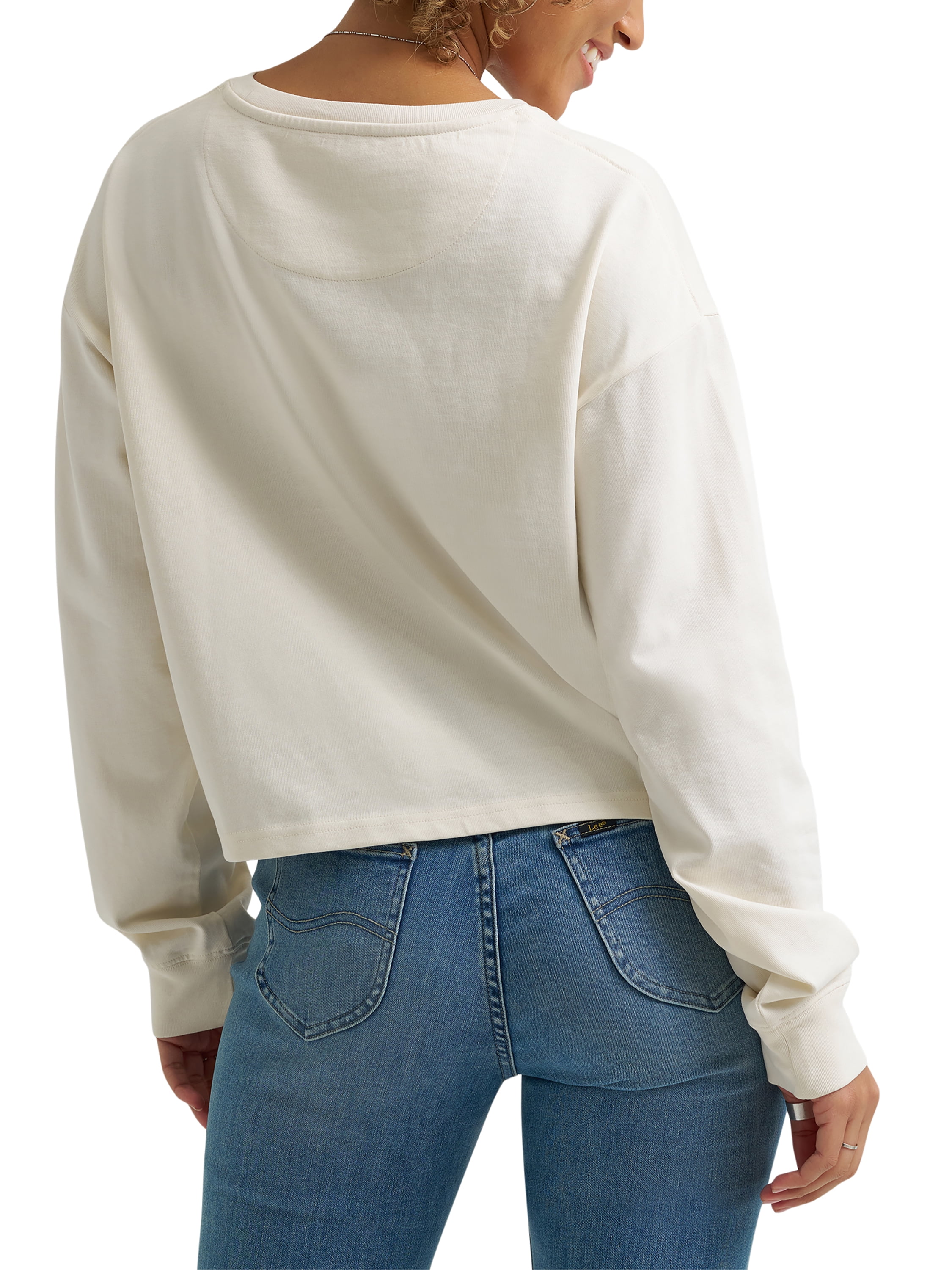 Lee® Women's Relaxed Crew Sweatshirt, Sizes XS-XXL