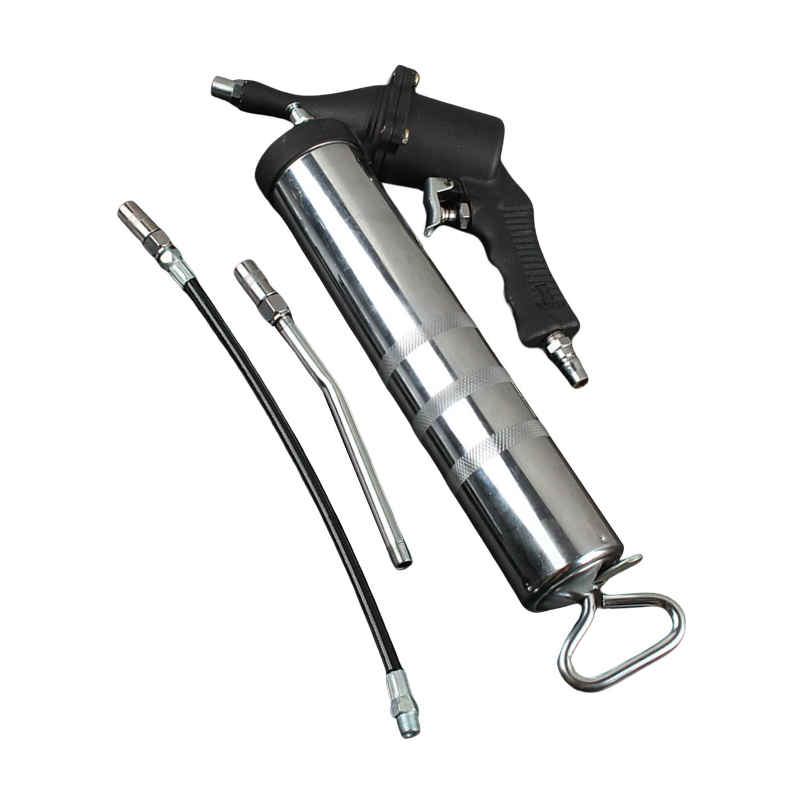 Aymzbd Heavy Duty Air Pneumatic Grease Guns Lubricating Greasing with Hose 4cc Manual