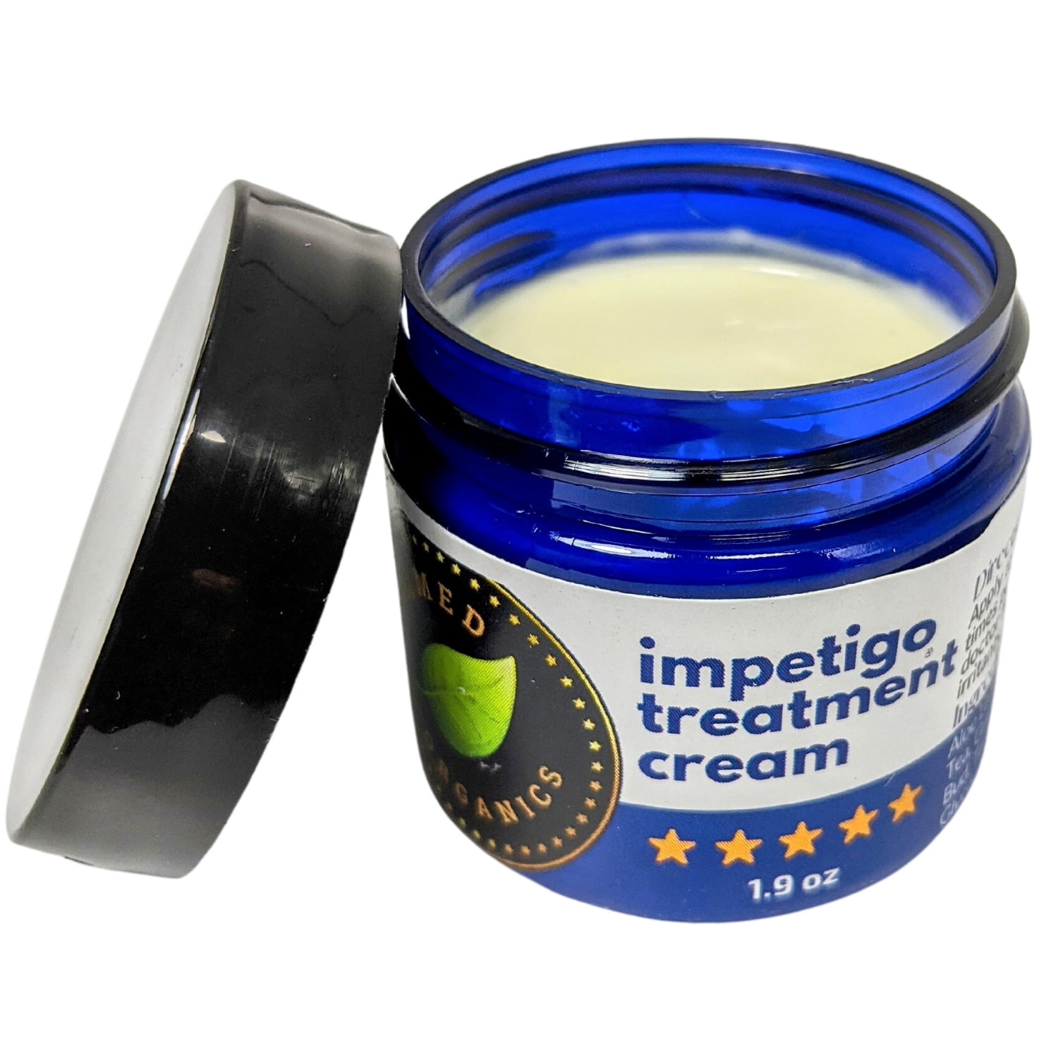 Impetigo Natural Topical Relief Treatment  Cream Over The Counter by Tamed Organics Brand