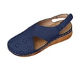 thumbnail image 3 of Closed Toe Sandals Women: Summer Dressy Wedge Sandal - Fisherman Comfortable Hollow Out Sandals, 3 of 9