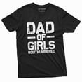 thumbnail image 3 of Dad Of Girls Mens Funny Father'S Day Birthday Tee Shirt For Him Daughters Daddy T-Shirt For Men Unique Gift Idea For Men (4X-Large Grey), 3 of 6