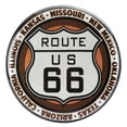 thumbnail image 1 of Open Road Brands 90147893-S Route 66 Tin Button, 1 of 4