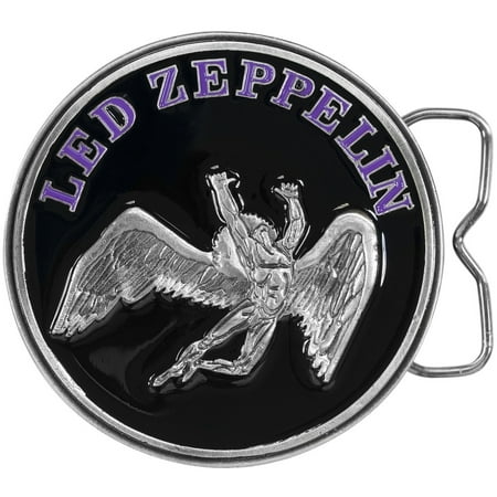 Led Zeppelin - Circle Swan Belt Buckle (Led Zeppelin Best Photos)