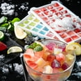 thumbnail image 7 of Jubipavy 2 Layers Ice Tray Silicone Ice Box Ice Cubes Household Ice Maker Refrigerator Freezer Ice Cubes Box, 7 of 7