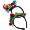 thumbnail image 5 of 2 PCS Delicate Navidad Hoops de cabello Navidad Havenas temáticas Chic Hobles Hoops (color surtido), 5 of 5