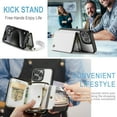 thumbnail image 4 of For Iphone 15 Pro Jeehood C22 Series Zipper Wallet Leather Phone Case With Dual,iPhone 15 Pro, 4 of 5