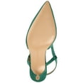 thumbnail image 6 of Journee Womens Knightly Sling Back Mid Stiletto Pointed Toe Pumps, Widths Available, 6 of 10
