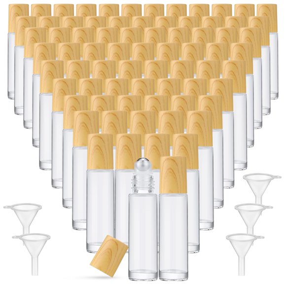 Botellas enrollables de aceites esenciales Sumind, 150 unidades, vidrio de 10 ml