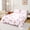 White Pink A, variant on Feelyou Kawaii Cartoon D Letter Twin Sheets for Girls, Girly Pink Ribbon Style Bedding, 3pcs, 1 Flat Sheet, 1 Fitted Sheet and 1 Pillowcase