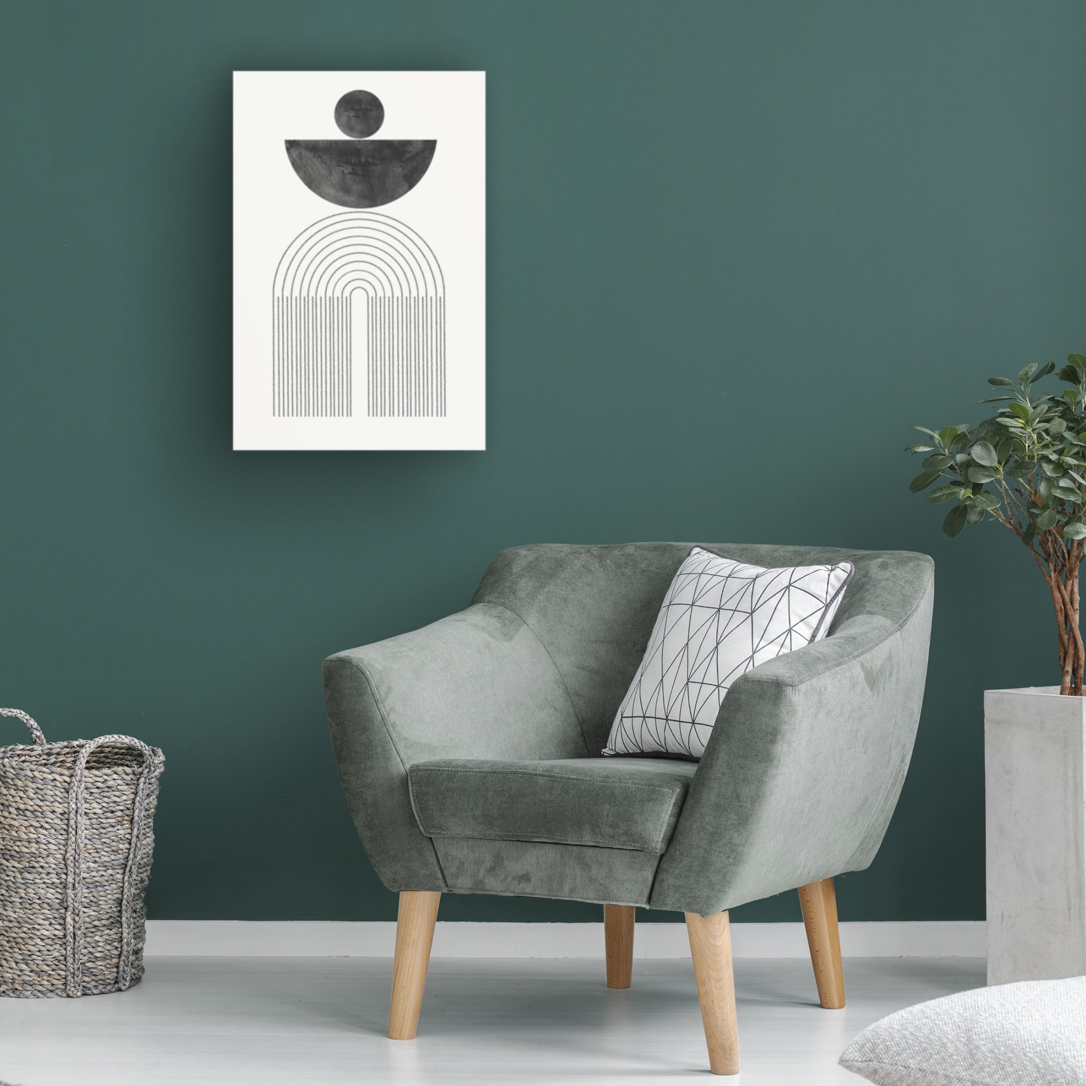 Trademark Fine Art THE MIUUS STUDIO Arch Composition No6 Canvas Wall Art