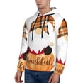 thumbnail image 3 of Lsque Autumn Gnomes-1 Pattern Casual Men's Hoodie,Hooded Sweatshirt with Kangaroo Pocket,Pullover Hoodie-XX-Large, 3 of 7