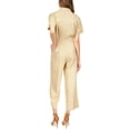 thumbnail image 2 of Michael Kors Women's Utility Jumpsuit Brown Size Petite Medium, 2 of 3