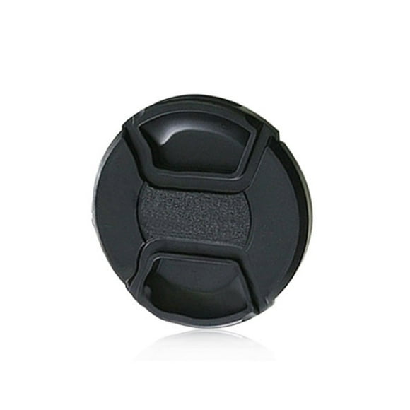 58mm Center Pinch Snap on Front Lens Cap Cover for Canon Nikon Sony with String-