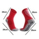 thumbnail image 2 of 1. Empuñaduras seguras: los calcetines de fútbol con agarre tienen un patrón de agarre adhesivo extrafuerte y antideslizante que cubre todo el talón y la punta para un máximo agarre y tracción que, 2 of 5