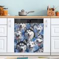 thumbnail image 5 of IAUYY Magnetic decorative sticker - 23x26 Inch PVC Refrigerator Decorative Cover, Removable DIY Art for Kitchen Appliances Doggy Photo Booth, 5 of 6