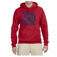 thumbnail image 2 of Straight Outta Boston BOS Fan | Fantasy Baseball Fans | Mens Sports Hooded Sweatshirt Graphic Hoodie, Red, 3XL, 2 of 4