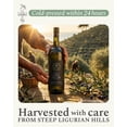 thumbnail image 5 of ROI Ligurian Extra Virgin Italian Olive Oil, Premium Early Harvest Cold Pressed, High Polyphenol, Taggiasca Single Origin EVOO, 8.45 fl oz (250ml), 5 of 7