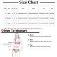 thumbnail image 3 of ylioge Bikini Sets for Women Two Piece Swimsuits Ladies Trendy Solid Color G-String Thongs Bathing Suits, 3 of 8