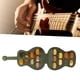 thumbnail image 4 of Estuche para púas de guitarra con 18 ranuras para instrumentos de cuerda y bajo. Verde, 4 of 8
