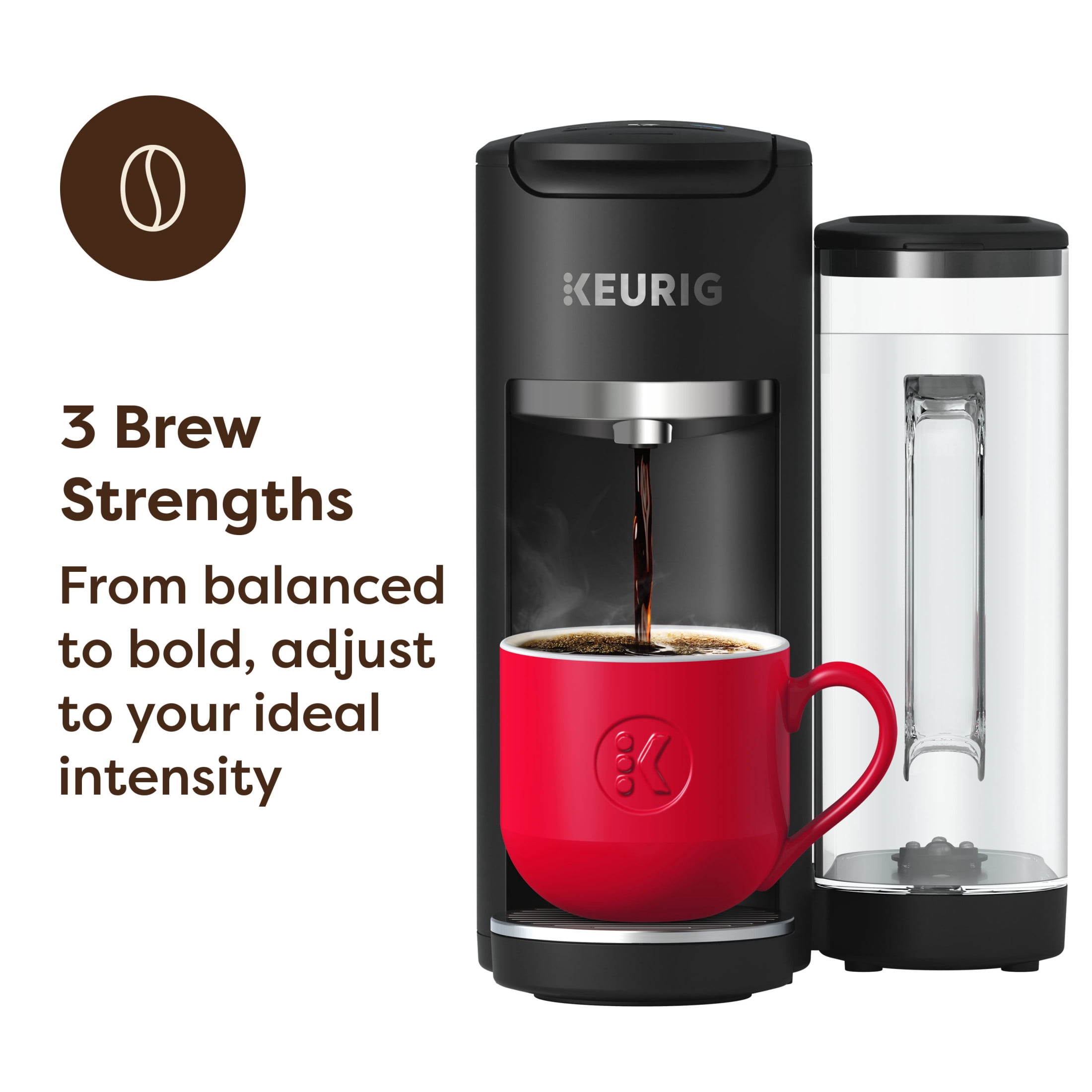 Keurig K-Supreme Gen 2, Single Serve K-Cup Pod Coffee Maker, Black