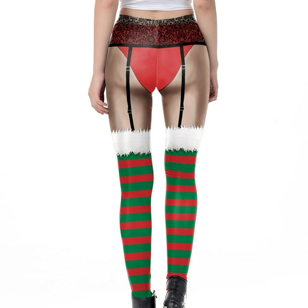 Sexy christmas hotsell leggings