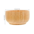 thumbnail image 2 of WHAMVOX Bamboo Dinnerware Reusable Bamboo Bowl for Kids Salad Bowl Soup Bowl Ramen Bowl Fruit Bowl and Rice Bowl for Kids and Adults, 2 of 8
