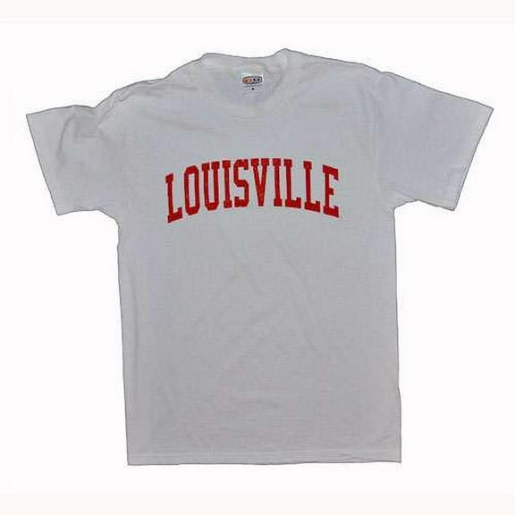 Louisville T-shirt - Big And Bold Print, White