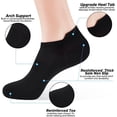 thumbnail image 2 of Chaussettes de Course Athlétiques Fines avec Talon 4/6/8Pairs pour Femmes, 2 of 5