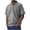 #272-Gray, variant on Men's Denim Shirt Short Sleeve Henley Casual Basic T Shirts Lightweight Active Work Tees