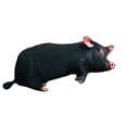 thumbnail image 5 of Giant Simulated 3D Black Pig Plush Pillow ，Lifelike Soft Pig Stuffed Animal Cute Cushion Room Decor Gift, 5 of 5