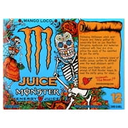 (24 Cans) Juice Monster Mango Loco, Energy + Juice, 16 fl oz