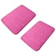 thumbnail image 2 of pstuiky Alfombra de terciopelo grueso para cocina y baño, color liso, 2 unidades, 2 of 6