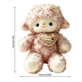 thumbnail image 2 of Cthrlog Stuffed Animal Plushies Bedtime Soft Plush Toy Weighted Stuffed Animals Cute Gifts, Soothing Sensory Cuddly Heart Plushie for Kids Teens Adults Relaxation Valentine's Day Birthday, 2 of 5