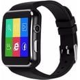 thumbnail image 1 of Fralugio Smartwatch Reloj Inteligente Pantalla Curva Camara Grabadora de Voz X6 Negro Fralugio Lujo, 1 of 5