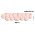 thumbnail image 3 of Reposamuñecas Para Teclado Cotton Cloud Gaming Keyboard Wrist Pad Antideslizante Ergonómico Para Computadora Portátil Home Office Likrtyny  Para estrenar, 3 of 3